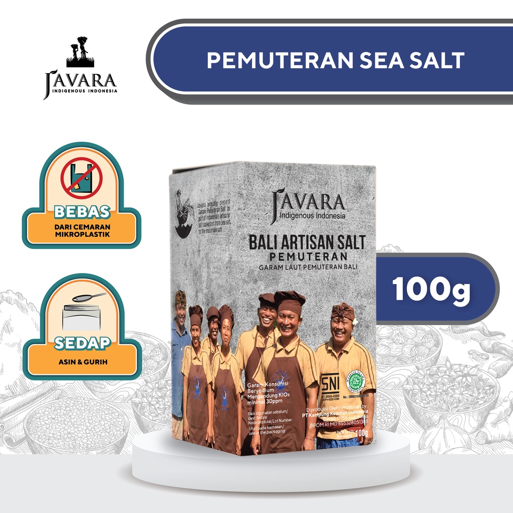 Javara Sea Transfer Salt | Javara Sea Salt Soldering Iron 100g | Shopee ...