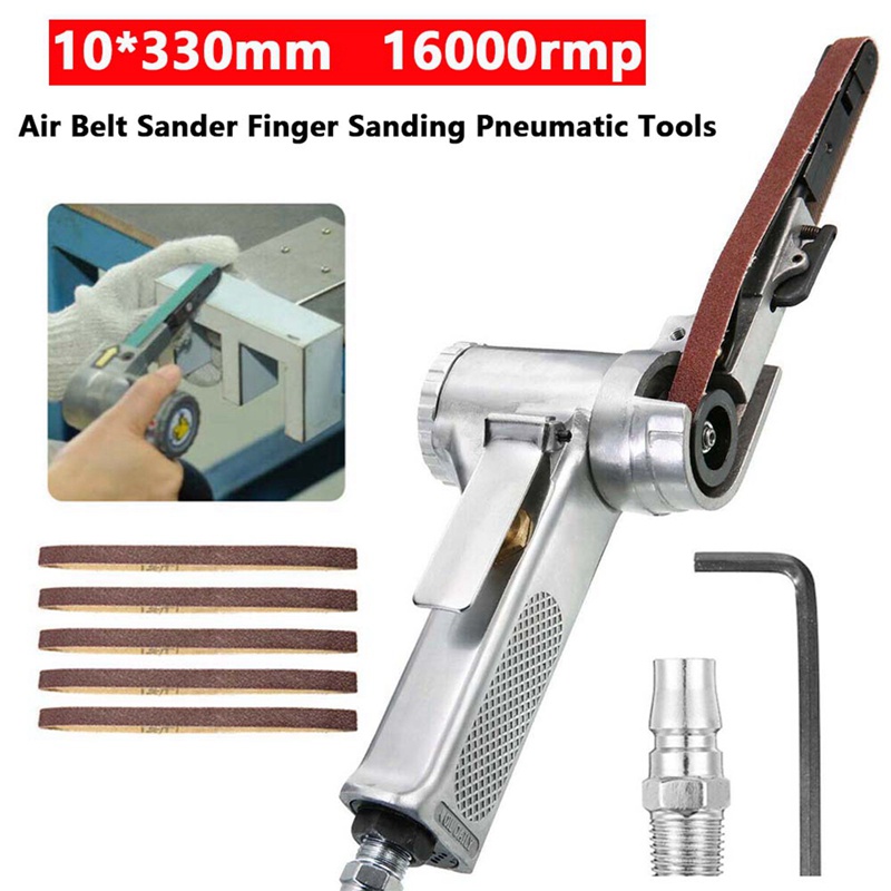 New Air Belt Sander Finger Sander Detail Sander Pneumatic tools with 5