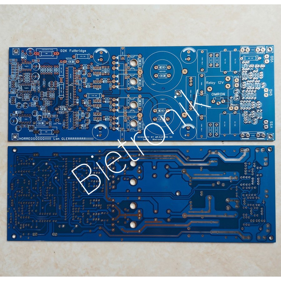 Pcb AMPLI CLASS D D2KNEO FullBridge | Shopee Philippines