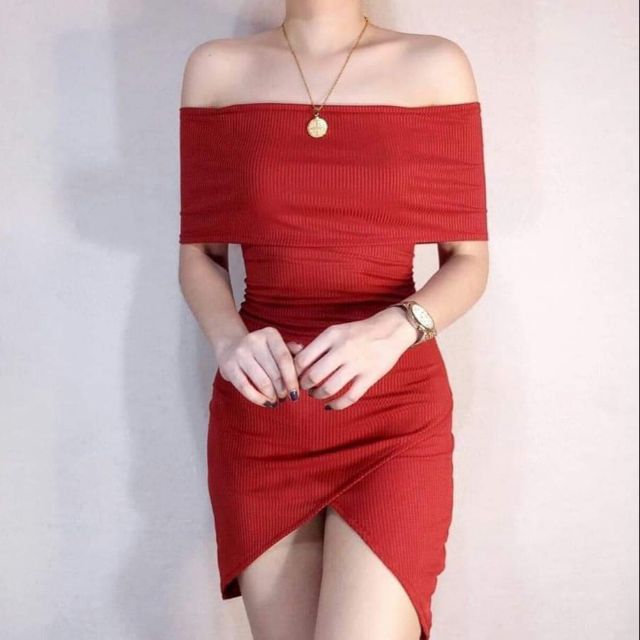 Korean hot sale red outfit