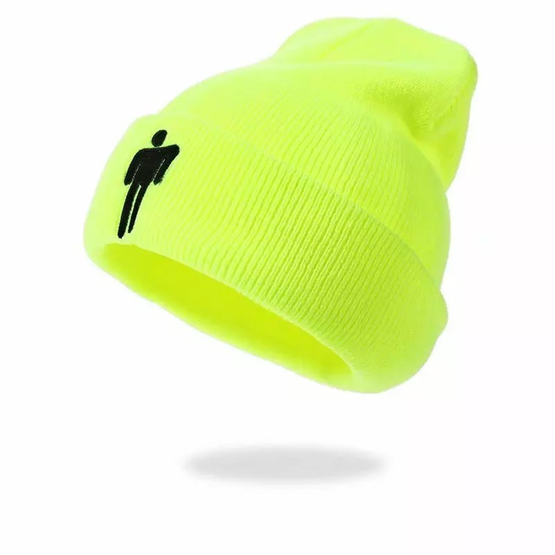 Simple Studio Billie Eilish Beanie Hat Embroidery Bonnet Unisex