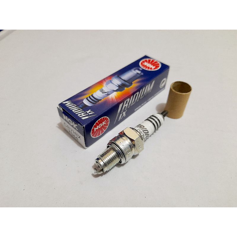 NGK IRIDIUM SPARK PLUG CR7HIX SMASH115 BAJAJ CT125 MIO SPORTY Shopee