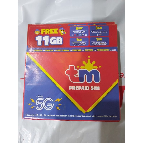 TM sim cards Special numbers VIP vanity sim | Shopee Philippines