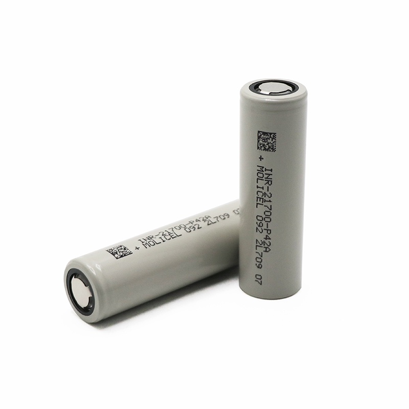 Wukkos Molicel 21700 Lithium Liion Battery Molicel P42A 3.7V 45A ...