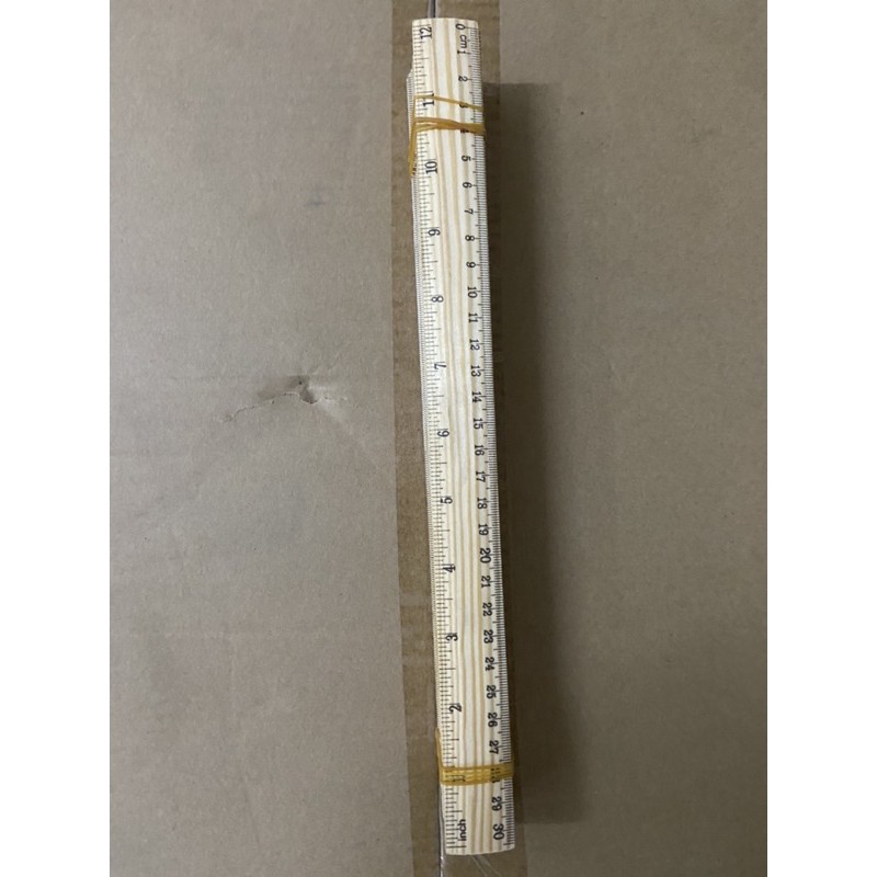 Wooden Ruler 12 inches