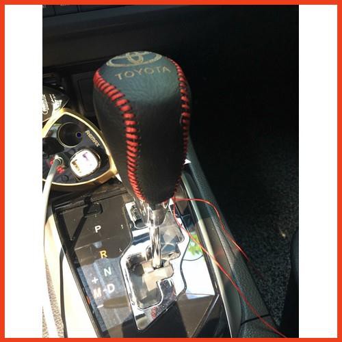 Real COW LEATHER TOYOTA RUSH GEAR Lever Cover in MANY COLORS