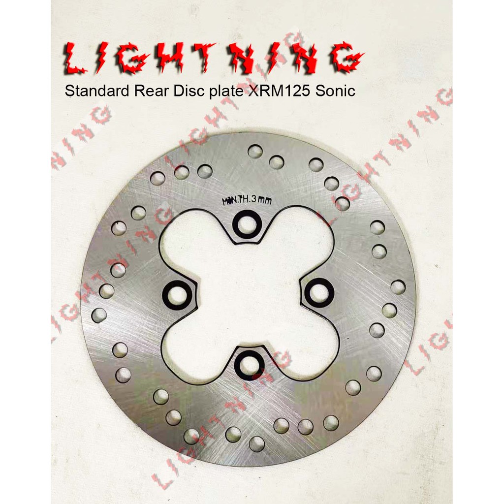 Standard Rear Rotor Disc plate XRM125 Sonic | Shopee Philippines
