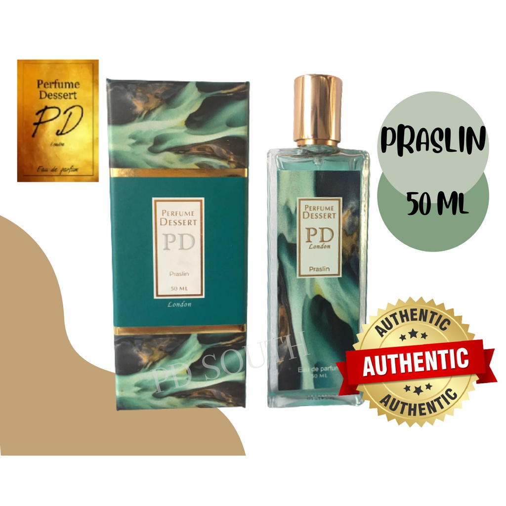 PERFUME DESSERT PRASLIN 50ML AQUA EDITION LONG LASTING FRAGRANCE