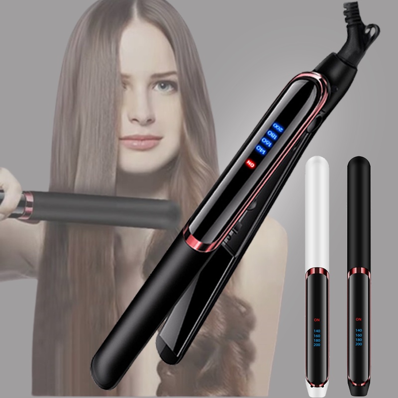 Hair Straightener and Curler 2 in 1 Professional Flat Iron Hair ...