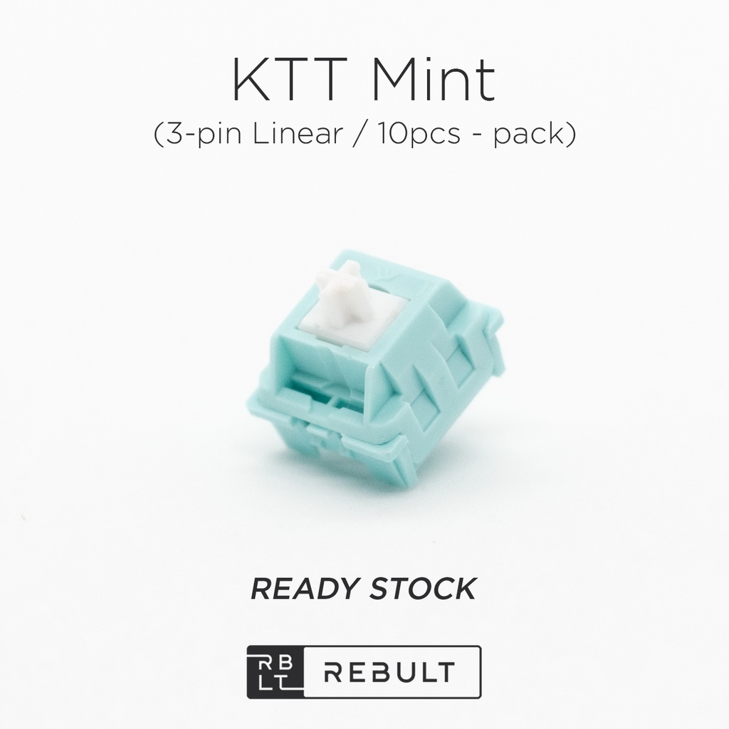 KTT Mint (10-Pack) Mechanical Switch For Mechanical Keyboards | Shopee ...