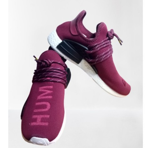 Human race sale nmd maroon