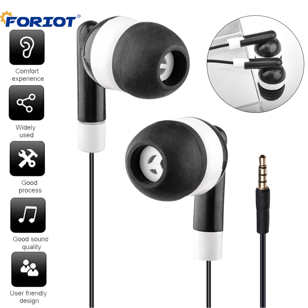 35mm Hifi Super Bass Headset In Ear Earphone Stereo Earbuds Headphone Wired Mic Shopee 6107