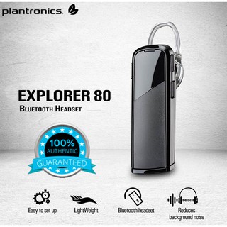 Drikke sig fuld monarki Grundlæggende teori Plantronics Explorer 80 Bluetooth Headset | Shopee Philippines