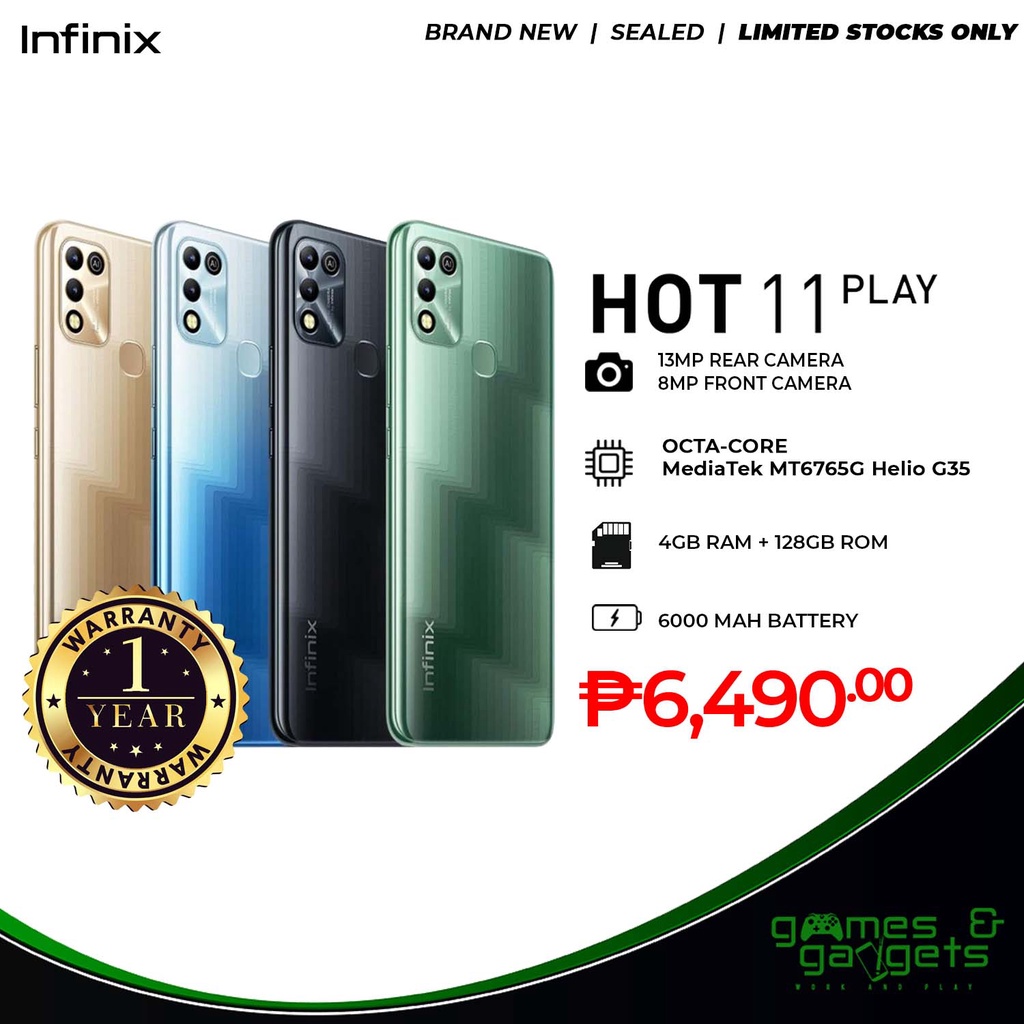 infinix hot 11 play spec