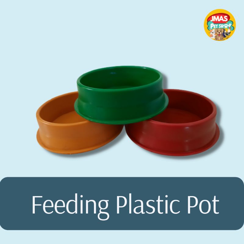 Feeding Plastic Bowl for Pets, Dog, Cat, Chicken, Rabbits and Birds ...