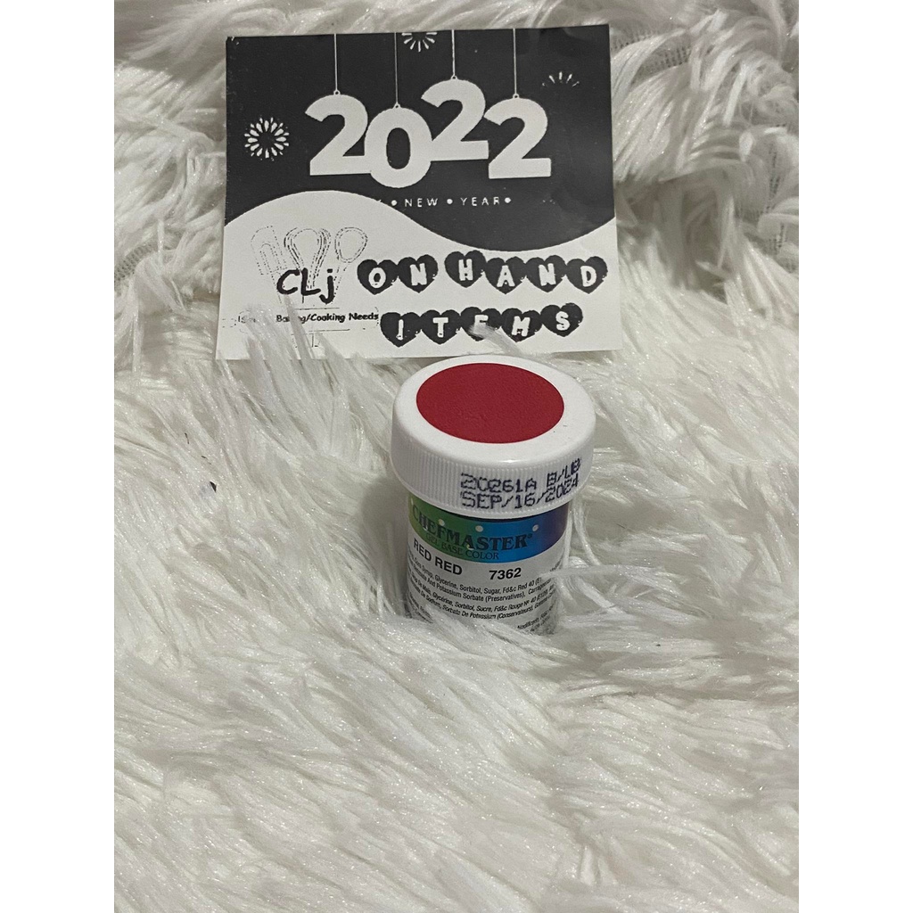 2024_love11shop CHEFMASTER Gel Color RED RED coloring food color baking