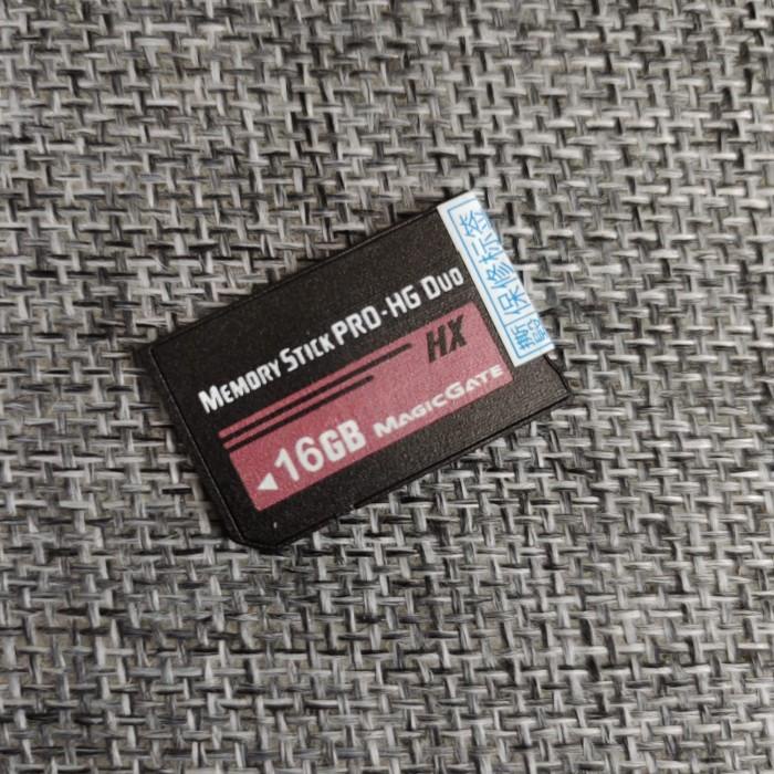 Sony Memory Stick Pro Duo 16Gb Memory Ms Pro Hg Duo Hx 92 Shopee