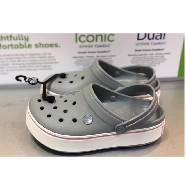 Crocs crocband platform discount clog