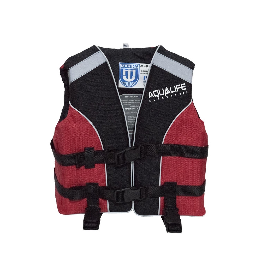 ஐLife Vest, Color Red , Life Jacket Marina Approved Stabil Pfd (Aqualife) Shopee Philippines