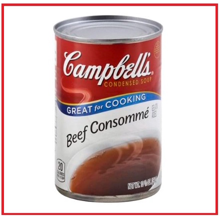 CAMPBELL'S BEEF CONSOMME CONDENSED SOUP 298G (EXP DATE: MAY 10, 2024 ...