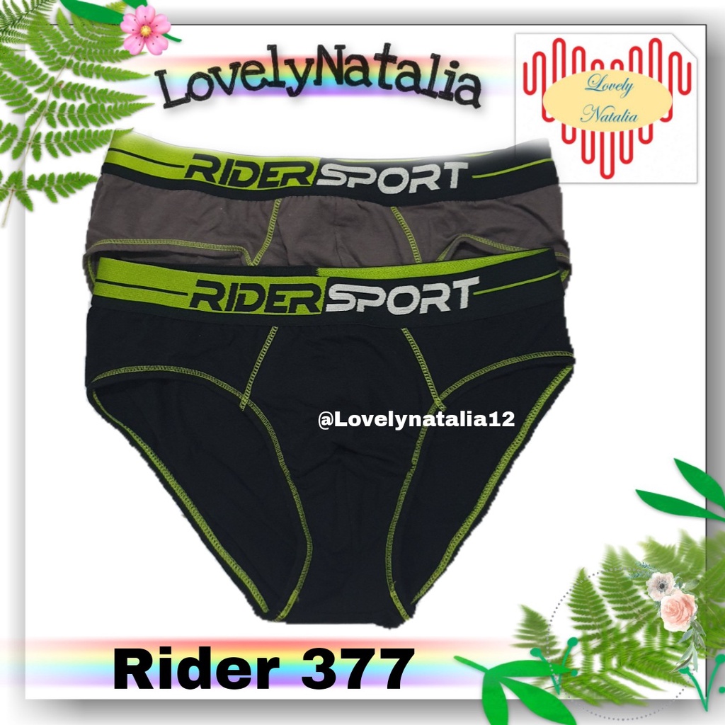 PRIA Cd Rider R 377 B Contents 2 | Rider Sport Men's Underwear 371B ...