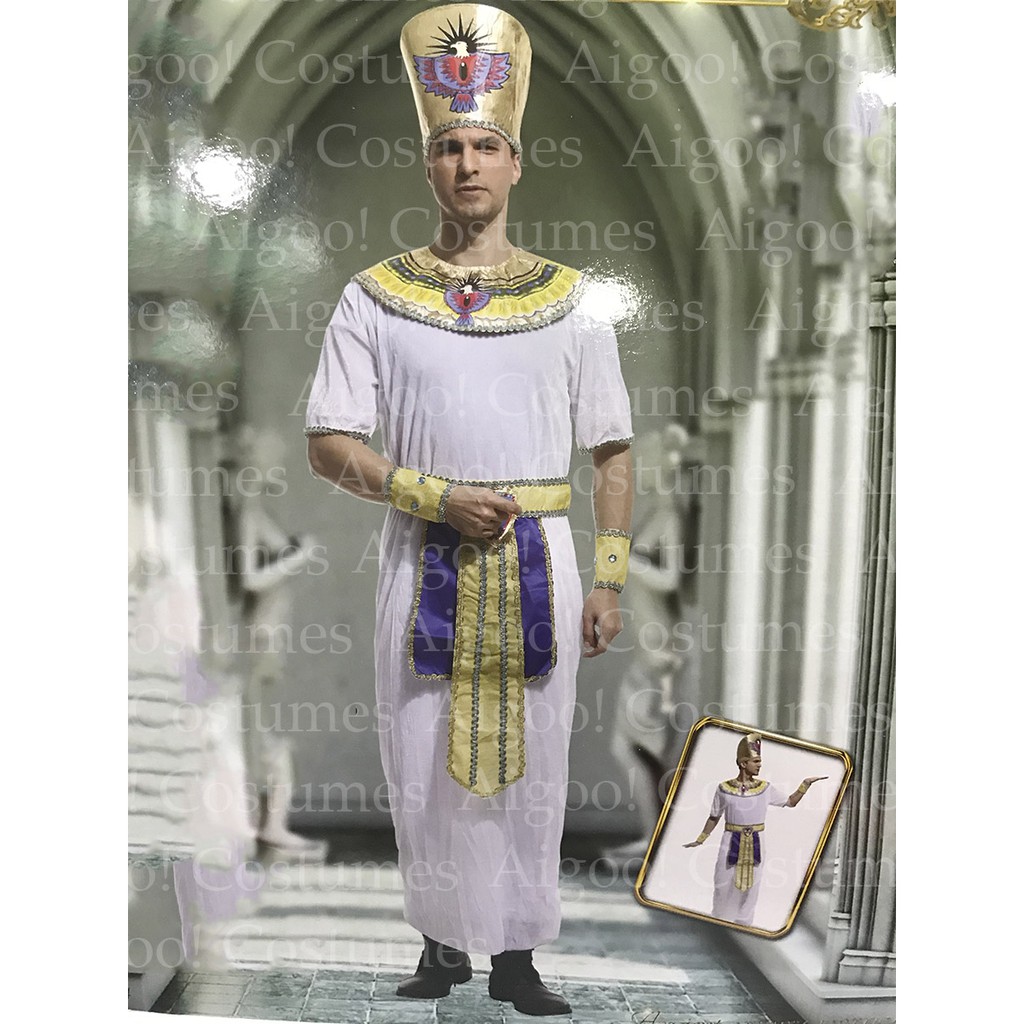 United Nations Egypt Egyptian Pharaoh Costume For Men Un Cosplay Shopee Philippines