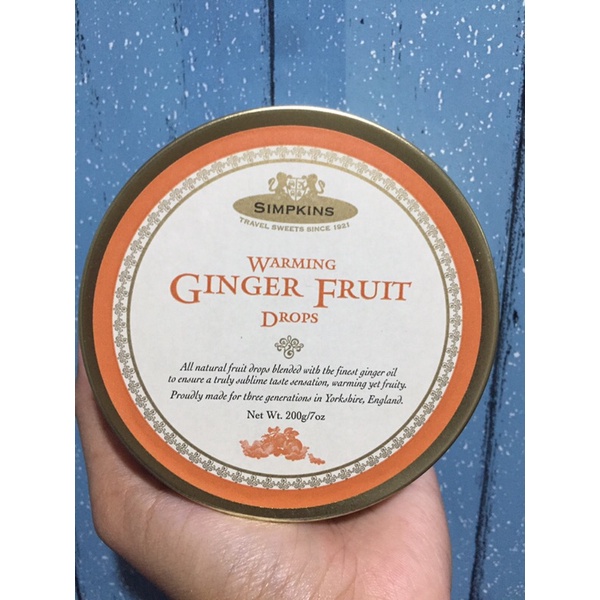 Simpkins Warming Ginger Fruit Drops 200g Shopee Philippines