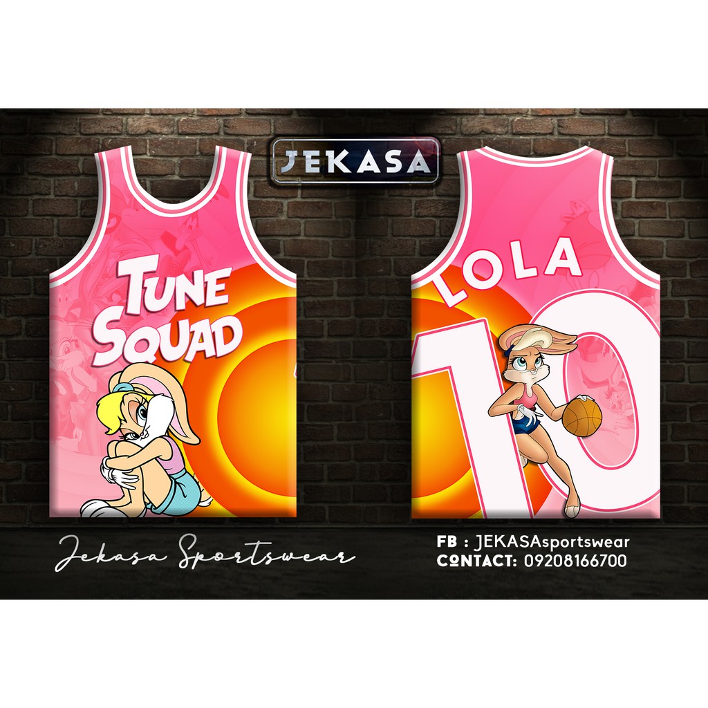 Lola bunny tune squad 2024 jersey