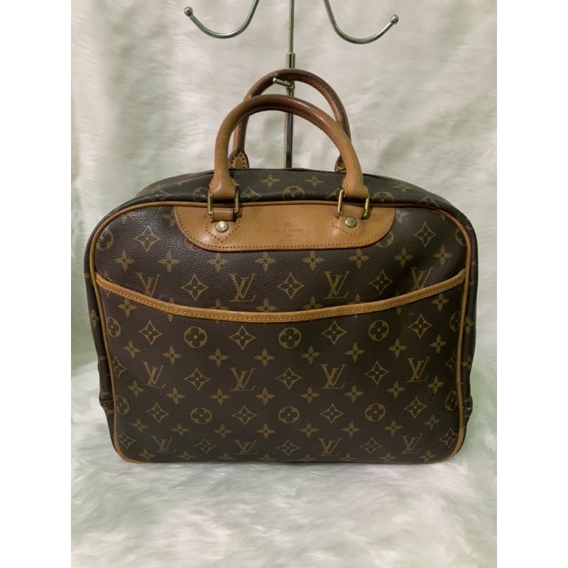 Louis Vuitton Monogram Deauville Bag GM Brown