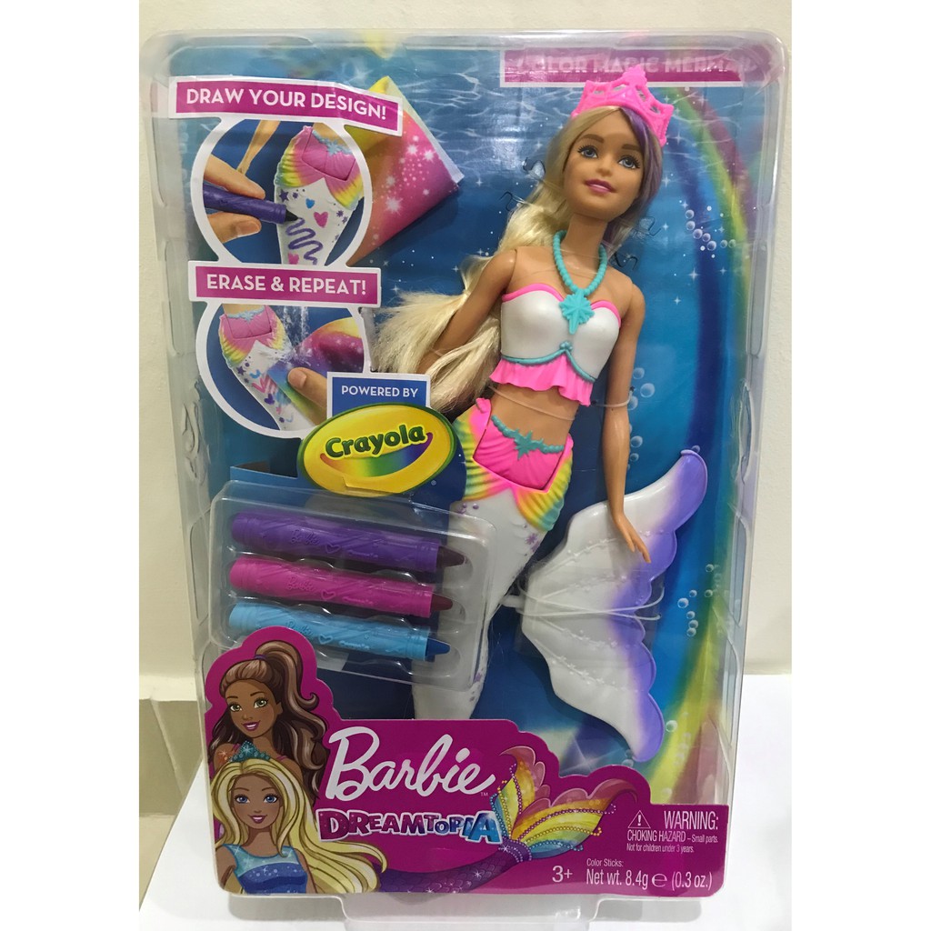 Original Barbie - Dreamtopia (Color Magic Mermaid) | Shopee Philippines