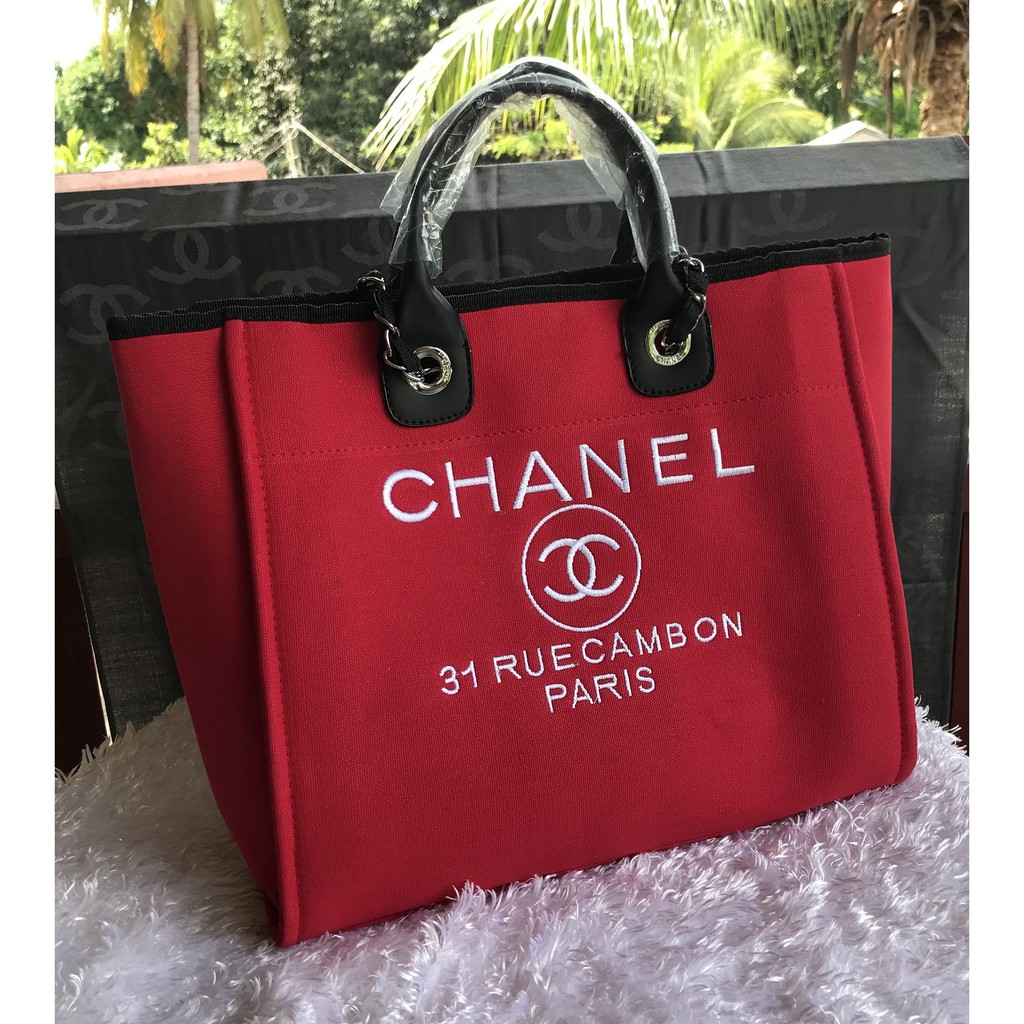 chanel tote - Tote Bags Best Prices and Online Promos - Women's Bags Apr  2023 | Shopee Philippines