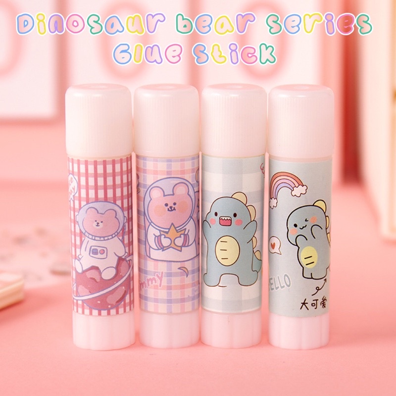 1pcs cute cartoon stick glue 9g Student office supplies | Shopee ...