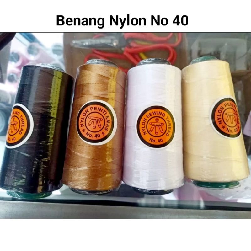 Nylon Thread No. 40. Good Strong Sewing Thread Pin Cap | Shopee Philippines