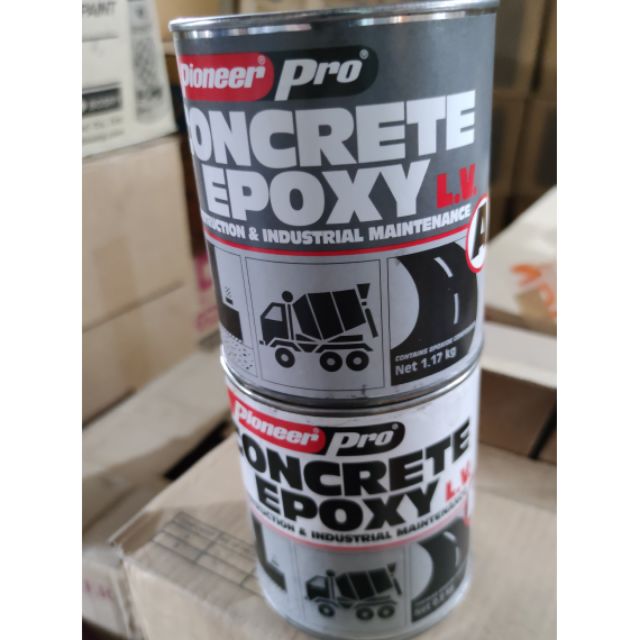 Pioneer Pro Concrete Epoxy A&B Low Viscosity Set 4 Liter (Gallon
