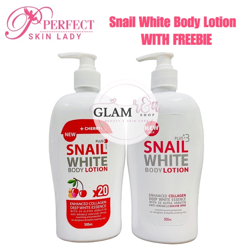 BEST SELLER Perfect Skin Lady Thailand Snail White Body Lotion 500ml