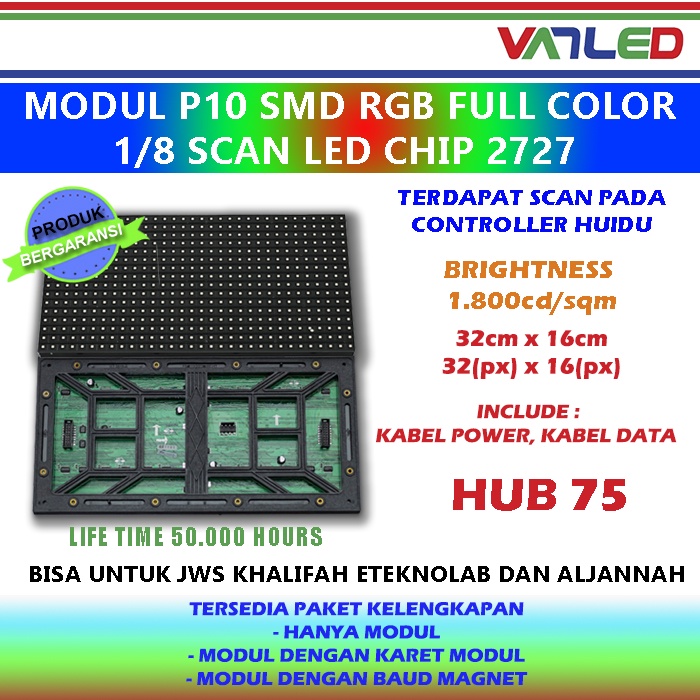P10 Running Text RGB Full Color SMD 8 Scan Outdoor Module Panel ...