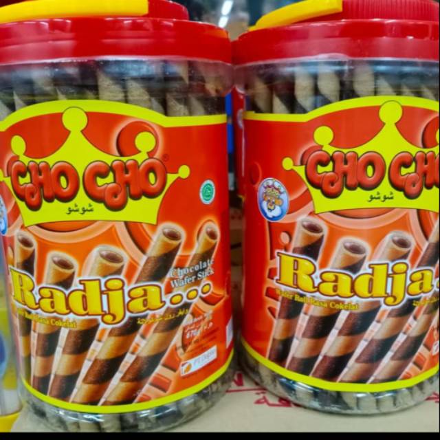 Cho-cho Radja Wafer Roll Chocolate Flavor 670gr | Shopee Philippines