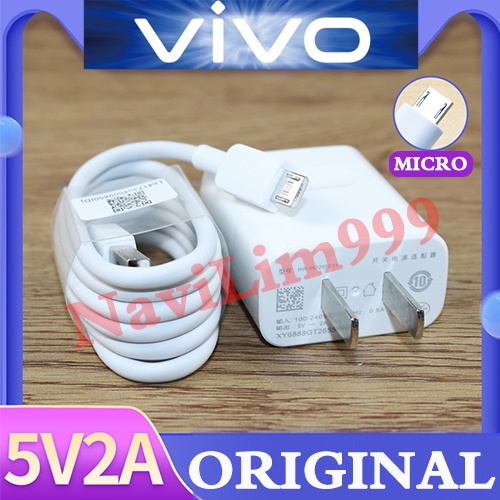 Vivo Charger Original Fast Charger Micro Usb/Cable Adapter Set For Android V8 Data Line y11 y91