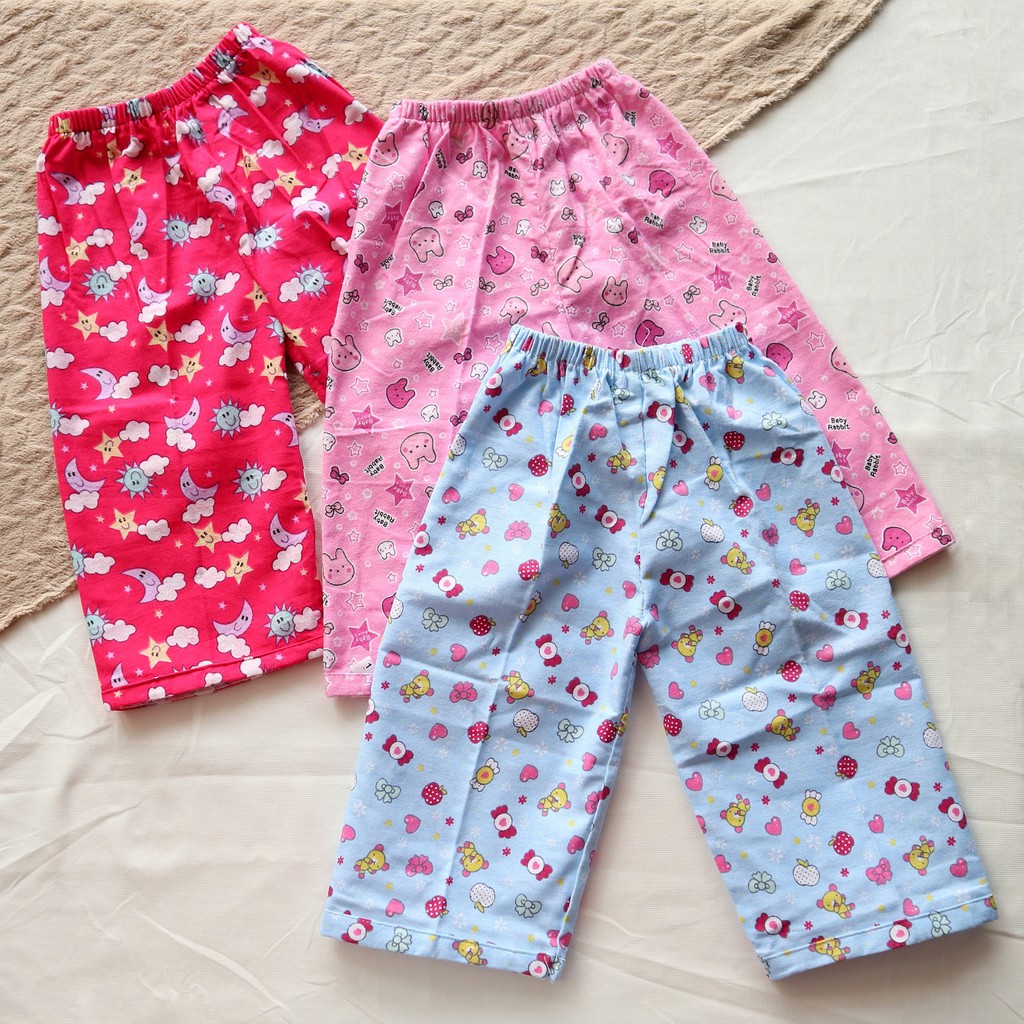 Printed Pranella Pajama Pants for kids Girls 1 to 2 Years Old (1 Piece ...