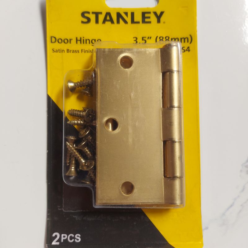 STANLEY DOOR HINGE 3.5"(88mm) Shopee Philippines