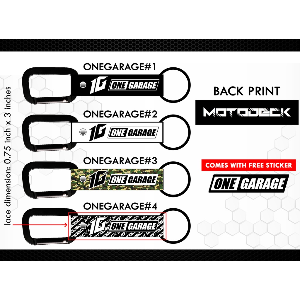 INFLUENCER LOGO VERSION KEY LACE DESIGNS ( ONE GARAGE AND TEAM ...