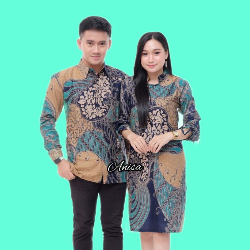 Batik Batik Couple Uniform Couple Batik Shirt Modern Couple Batik