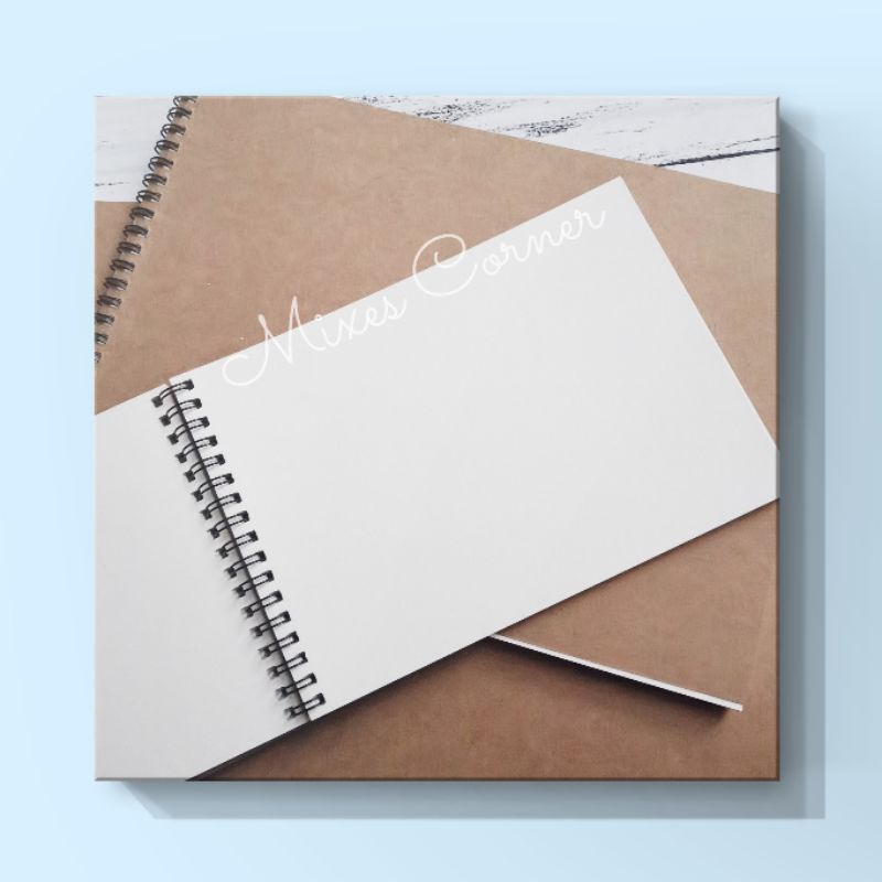 Kraft Cover Sketchbook 160gsm 30sh 8k, A4, A5 Shopee Philippines