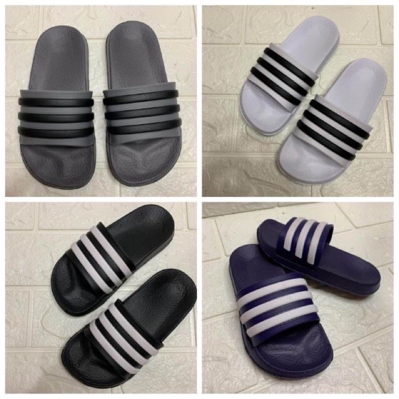 2023 EVA ADIDAS ADILETTE THREE STRIPES LIGHTWEIGHT UNISEX SLIDES ...