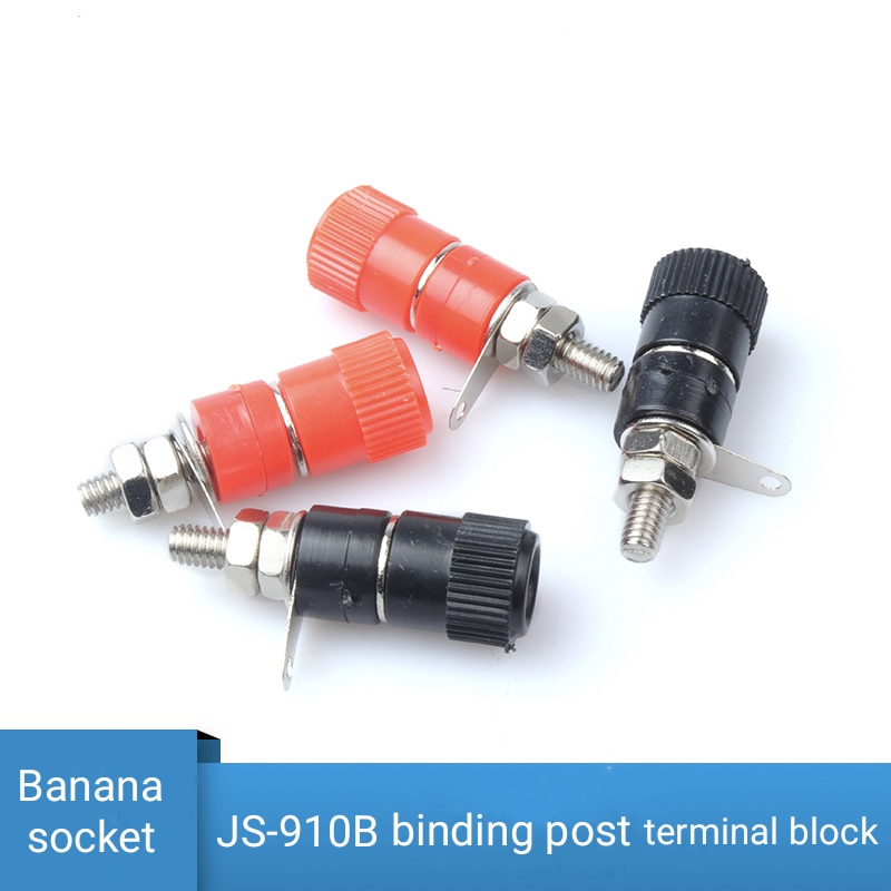 High quality Set of Red/Black Binding Post plug connectors | Shopee ...