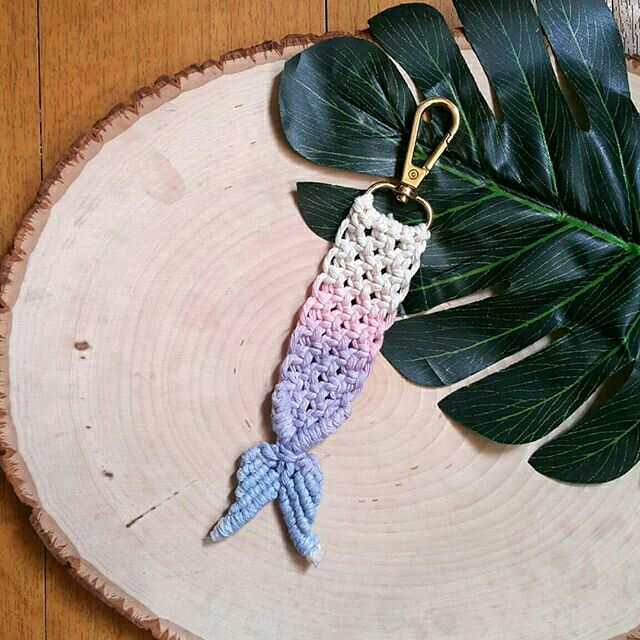 Mermaid tail hot sale keychain bulk