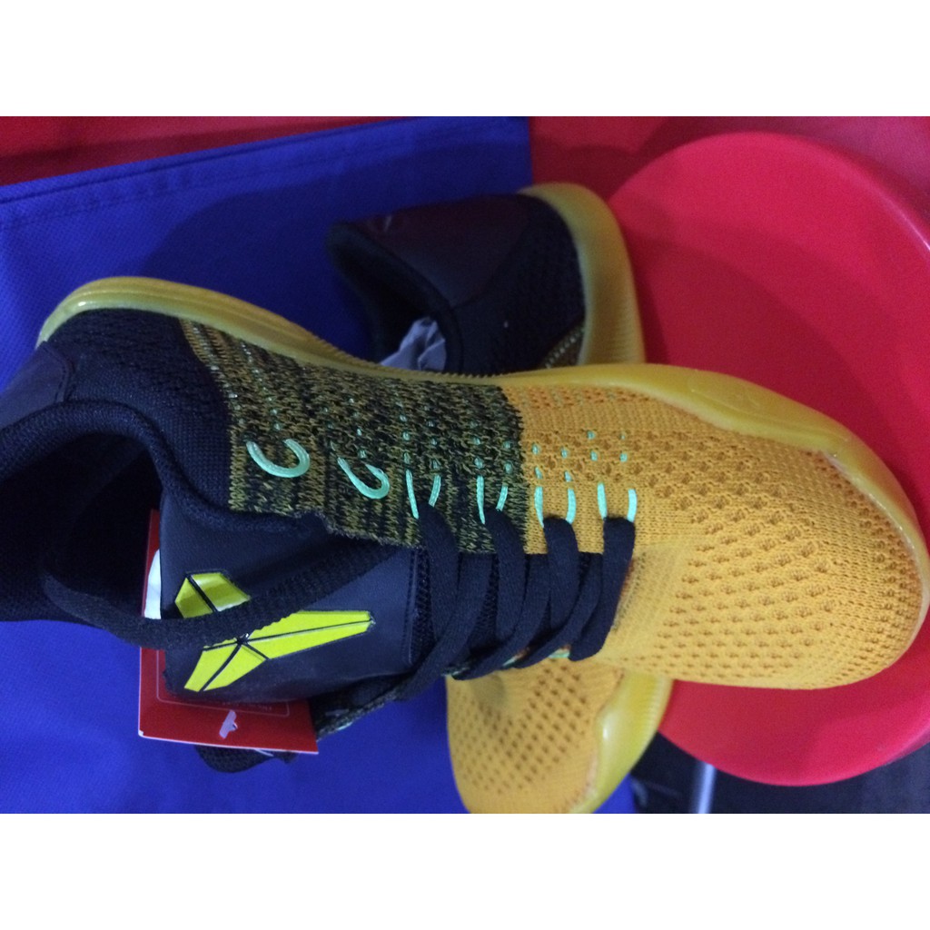 Nike kobe 11 store kids yellow