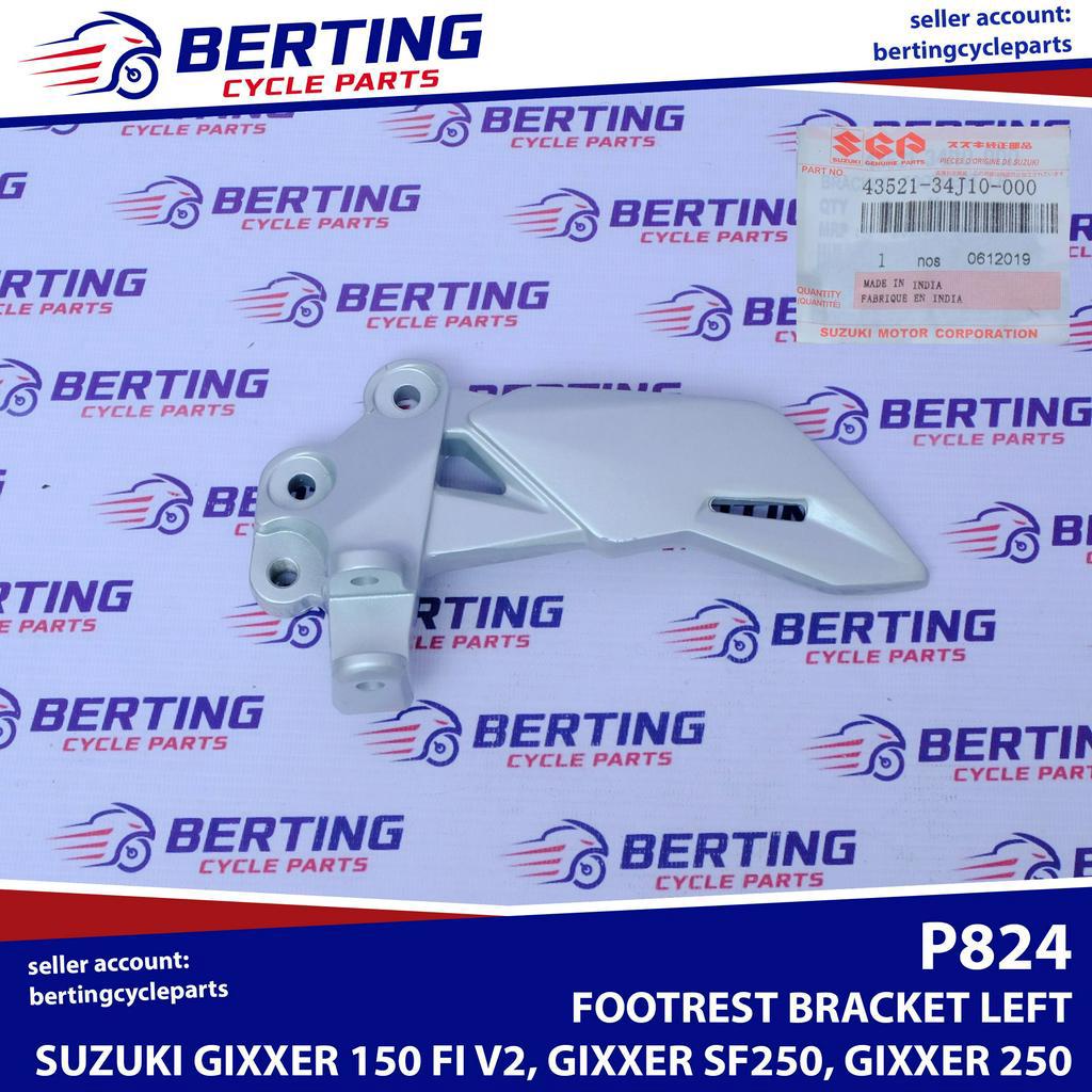 SGP FOOTREST BRACKET Suzuki Gixxer 150 FI V2 Gixxer 250 SF250 Genuine