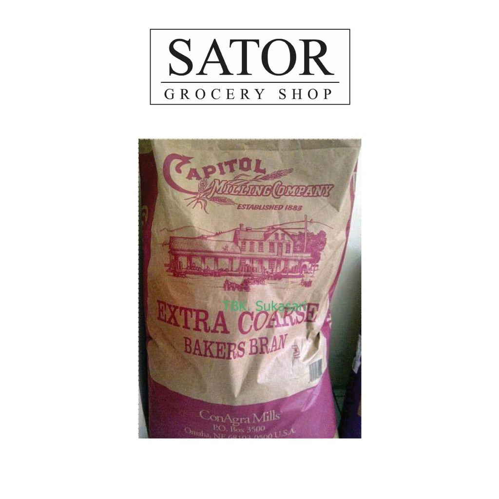 Sator Whole Wheat Bran Capitol (wheat Flour) Shopee Philippines