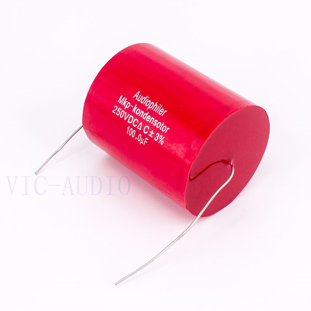 Audiophiler Mkp Capacitor 100uf 250V DC 3 HIFI Fever Electrodeless